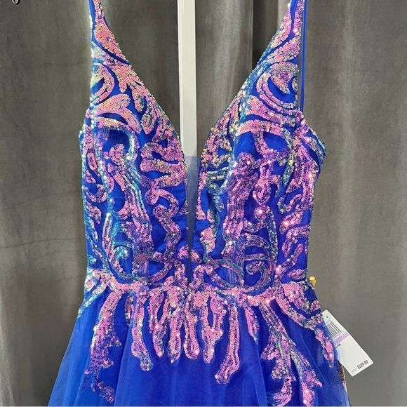 Say Yes To The Prom Sequin Dress - Picture 4 of 7